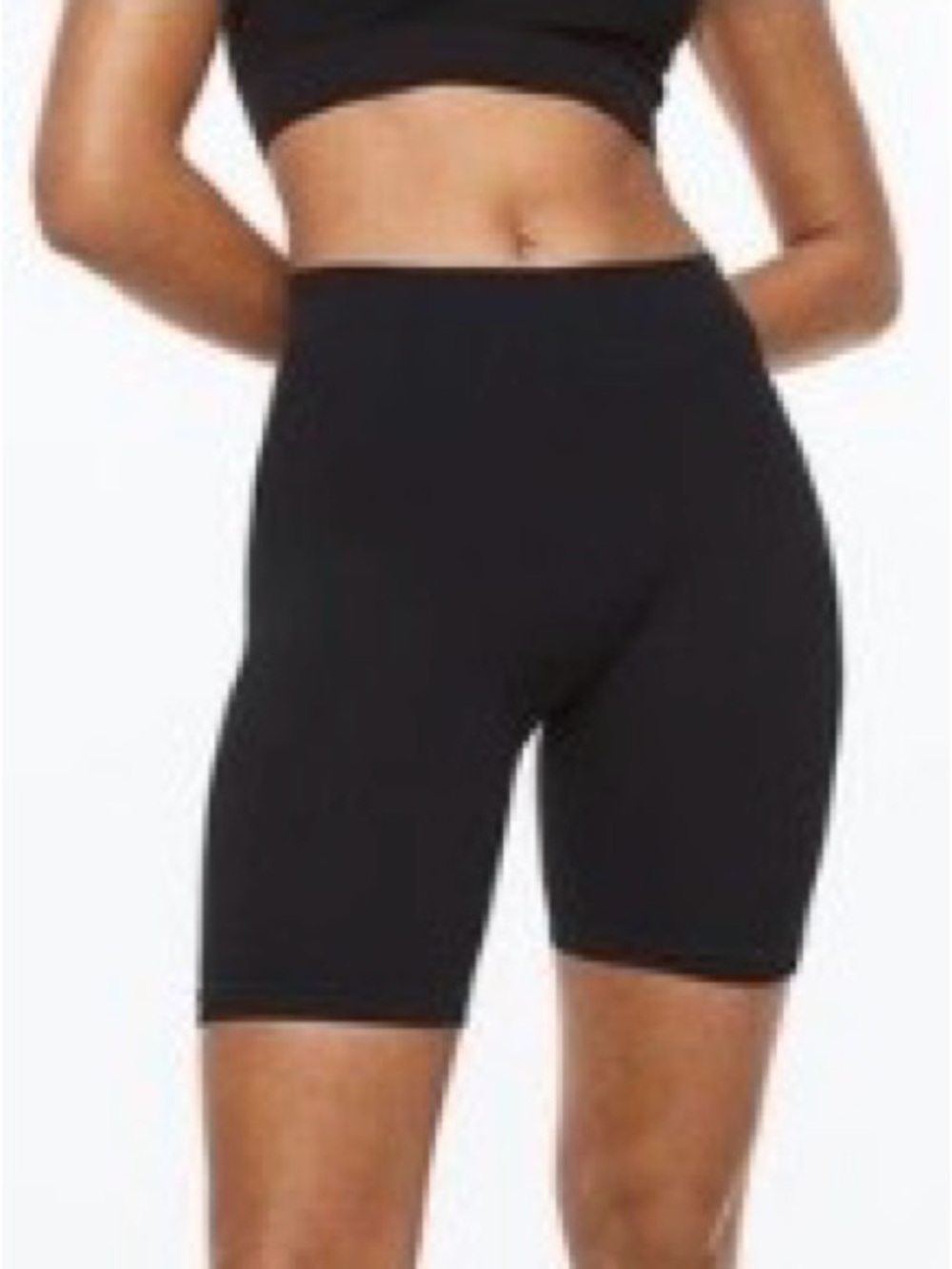 H&M Move Women’s Black High Rise Bike Shorts